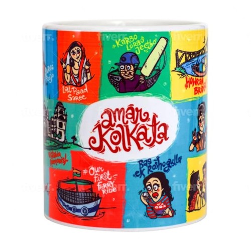 Ghirani Kolkata City Mug