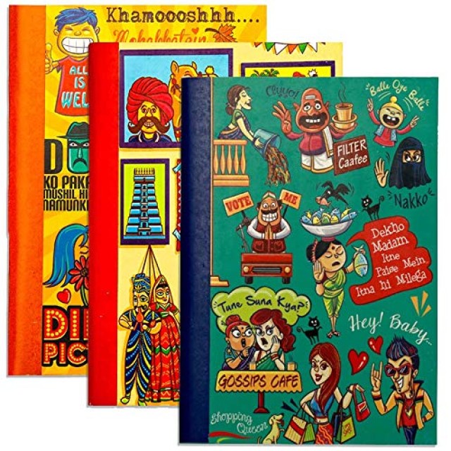 Ghirani illustrated notebooks