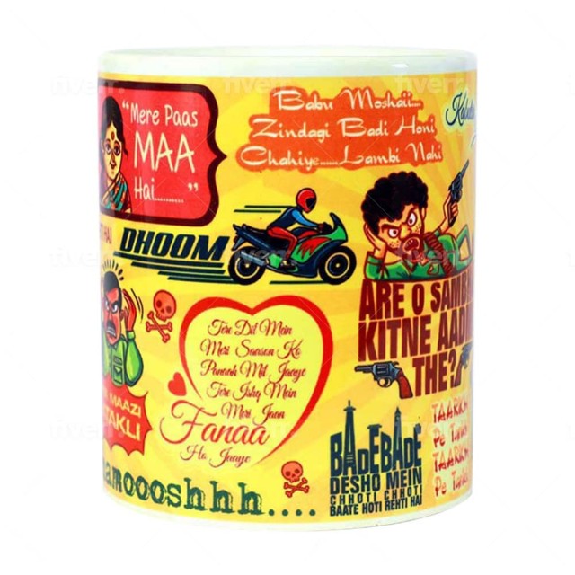 Ghirani Bollywood dialogue mug