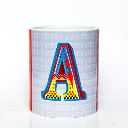Ghirani alphabet A mug