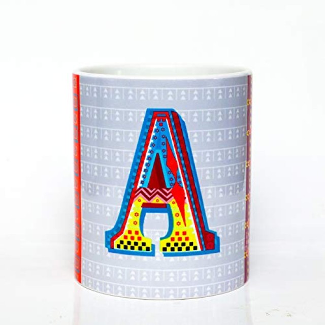 Ghirani alphabet A mug