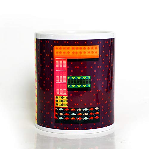 Ghirani Alphabet E Coffee Mug (300 ml)