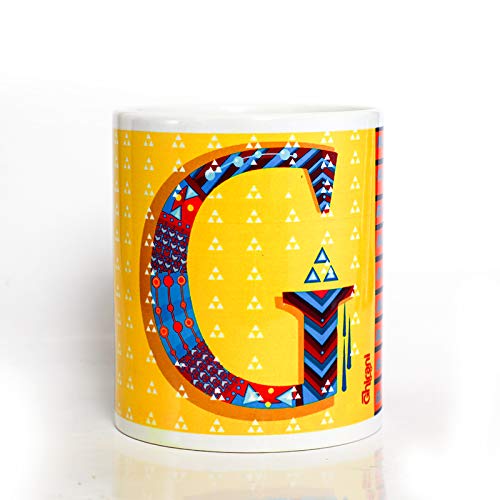 Ghirani Alphabet G Coffee Mug (300 ml)