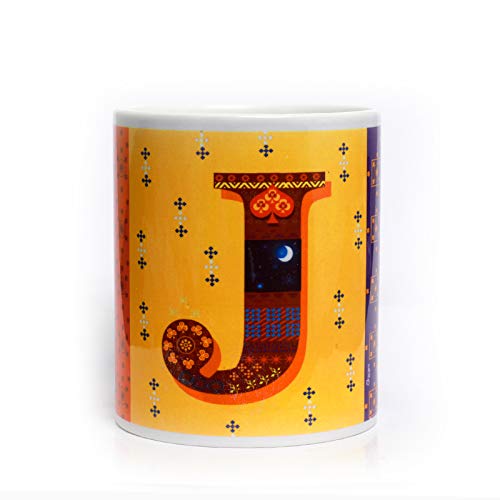 Ghirani Alphabet J Coffee Mug (300 ml)