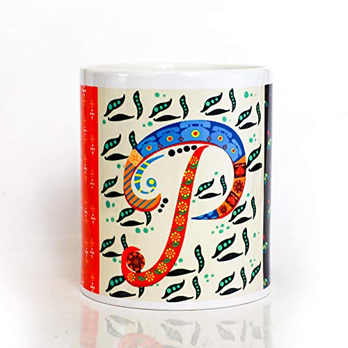 Ghirani Alphabet P Coffee Mug (300 ml)