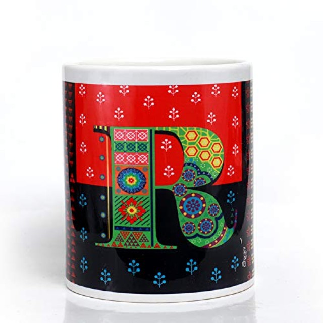 Ghirani alphabet R mug