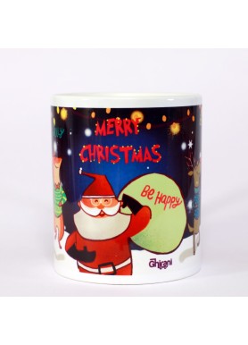 Ghirani Happy Christmas Coffee Mug | Festive Holiday Gift Mug