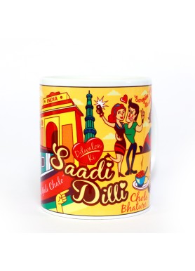 Ghirani Saadi Dilli Coffee Mug – For True Delhi Lovers