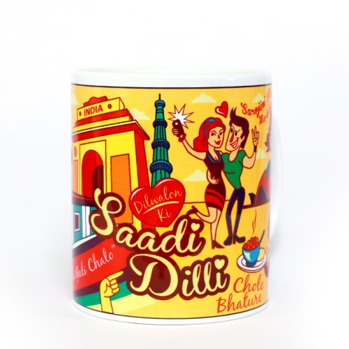 Ghirani Saadi Dilli Coffee Mug – For True Delhi Lovers