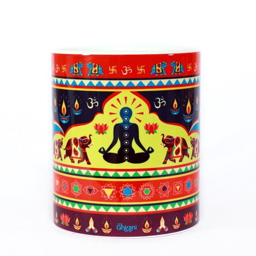 Ghirani Enlightening Spirituality / Yoga Coffee Mug