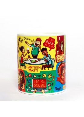 Ghirani Student Canteen Coffee Mug – A Sip of College Memories