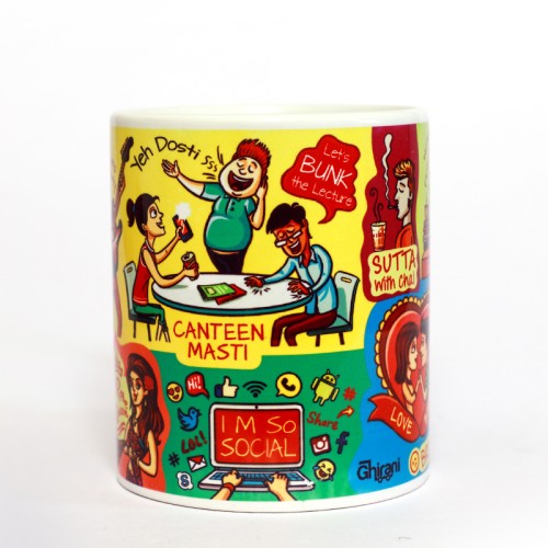 Ghirani Student Canteen Coffee Mug – A Sip of College Memories