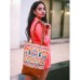 Ghirani Tote Bag For Women Pu Leather And Polycanvas Handcrafted Tote Bag Musical Magic Shoulder Bags With Zip Closure