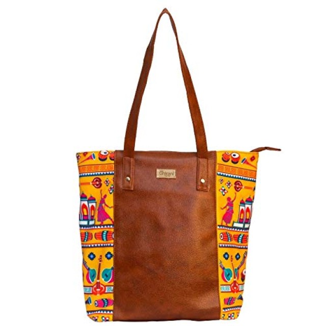 Ghirani illustrated tote bag